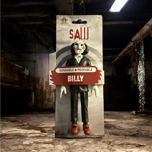 SAW Billy Bendable & Poseable Figure 🆕